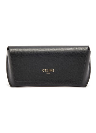 Detail View - Click To Enlarge - CELINE - Oversized Oval Sunglasses