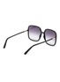 Figure View - Click To Enlarge - DIOR - DiorSoStellaire Square Frame Sunglasses