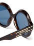 Detail View - Click To Enlarge - DIOR - Round Oversized Acetate Frame Sunglasses