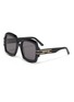 Main View - Click To Enlarge - DIOR - DiorSignature Oversized Square Frame Sunglasses