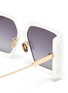 Detail View - Click To Enlarge - DIOR - Dior Solar Oversized Square Frame Sunglasses