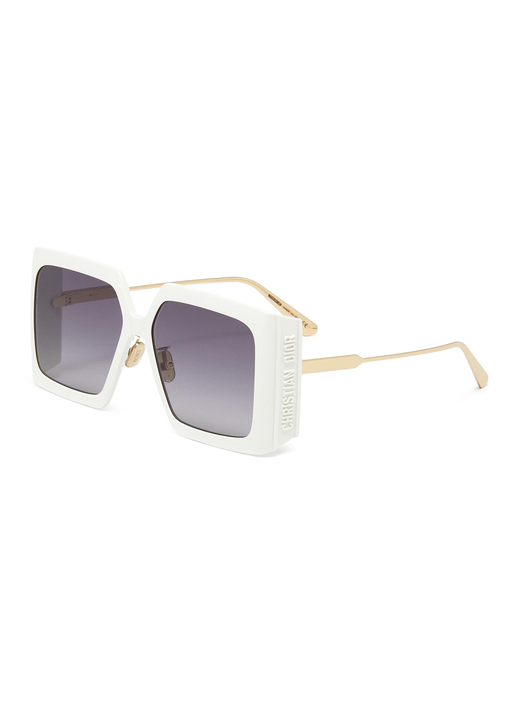 dior square frame sunglasses