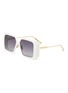 Main View - Click To Enlarge - DIOR - Dior Solar Oversized Square Frame Sunglasses