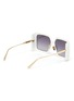 Figure View - Click To Enlarge - DIOR - Dior Solar Oversized Square Frame Sunglasses