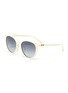 Main View - Click To Enlarge - DIOR - 30Montaigne Mini Rounded Frame Sunglasses
