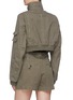 Back View - Click To Enlarge - HELMUT LANG - Flap Pocket Military Crop Chino Bomber