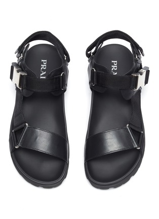 Detail View - Click To Enlarge - PRADA - Buckled Sandals