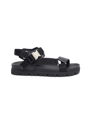 Main View - Click To Enlarge - PRADA - Buckled Sandals