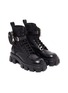 PRADA - 'Monolith' pocket platform leather boots