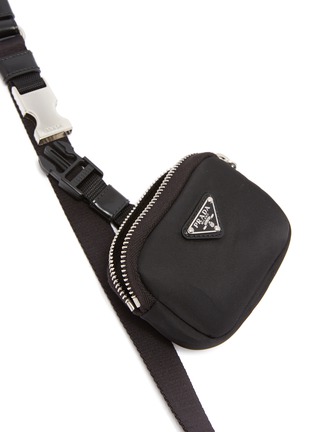Detail View - Click To Enlarge - PRADA - Nylon Pet Leash With Mini Pouch