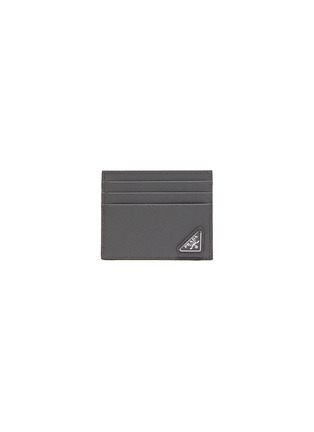 Main View - Click To Enlarge - PRADA - Saffiano Leather Cardholder