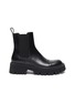 Main View - Click To Enlarge - BALENCIAGA - Tractor' Chunky Outsole Leather Chelsea Boots