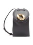 Main View - Click To Enlarge - JW ANDERSON - Lid Calfskin Leather Mini Pocket Bag