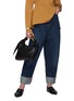 Figure View - Click To Enlarge - JW ANDERSON - Chain Handle Knot Detail Leather Hobo Bag