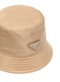 Detail View - Click To Enlarge - PRADA - Re-Nylon Logo Appliqued Bucket Hat