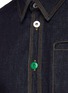  - BOTTEGA VENETA - Contrast Topstitch Button-up Denim Shirt