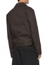 Back View - Click To Enlarge - BOTTEGA VENETA - Concealed zip stretch cotton shirt jacket