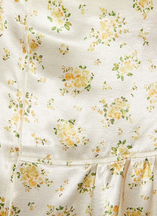 - ACNE STUDIOS - Flower Shiny Skirt