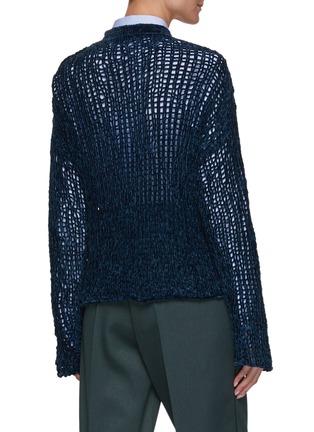 Back View - Click To Enlarge - ACNE STUDIOS - CHUNKY CHENILLE SWEATER