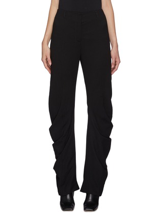 Main View - Click To Enlarge - ACNE STUDIOS - Side Drape Wool Pants