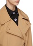 Detail View - Click To Enlarge - ACNE STUDIOS - Opa' Belted Coat With Detachable Collar
