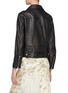 Back View - Click To Enlarge - ACNE STUDIOS - Merlyn' Leather Biker Jacket