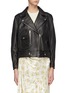 Main View - Click To Enlarge - ACNE STUDIOS - Merlyn' Leather Biker Jacket