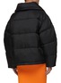Back View - Click To Enlarge - ACNE STUDIOS - Wrapped Front Ripstop Puffer Jacket