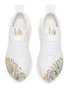 Detail View - Click To Enlarge - LANVIN - x Gallery Department Splash Paint Low Top Leather Sneakers