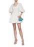 Figure View - Click To Enlarge - JONATHAN SIMKHAI - 'Brynn' puff sleeve broderie anglaise mini dress