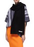 Figure View - Click To Enlarge - ACNE STUDIOS - Logo Patch Wool Scarf