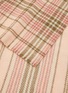 Detail View - Click To Enlarge - ACNE STUDIOS - Logo Print Tartan Check Wool Scarf