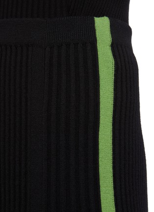 Detail View - Click To Enlarge - PORTSPURE - Irregular Knit Pencil Skirt