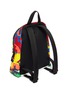 Detail View - Click To Enlarge - VALENTINO GARAVANI - Valentino Garavani Rainbow Camouflage VLTN Logo Print Backpack