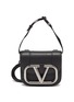 Main View - Click To Enlarge - VALENTINO GARAVANI - Valentino Garavani VLOGO Plaque Leather Camera Bag