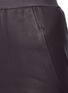  - RICK OWENS  - Pillar' Leather Midi Skirt