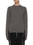 Main View - Click To Enlarge - RICK OWENS  - Recycled Knit Roundneck Cashmere Jumper