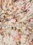  - NEEDLE & THREAD - 'Garland' flower print sleeveless gown