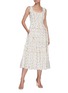 Figure View - Click To Enlarge - NEEDLE & THREAD - 'Theresa' floral print sleeveless dress