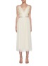 Main View - Click To Enlarge - NEEDLE & THREAD - 'Aurelia' Sequin Embellished Bodice V-neck Ballerina Dress