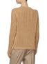 Back View - Click To Enlarge - GABRIELA HEARST -  ''Phillipe' Cable Crochet Cashmere Sweater