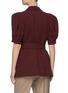 Back View - Click To Enlarge - GABRIELA HEARST -  ''Marcos' puff shoulder belted jacket
