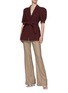 Figure View - Click To Enlarge - GABRIELA HEARST -  ''Marcos' puff shoulder belted jacket
