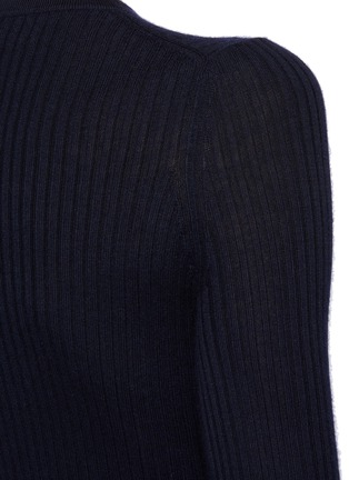  - GABRIELA HEARST -  ''Browning' Cashmere Silk Blend Rib Sweater