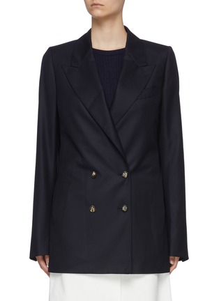 Main View - Click To Enlarge - GABRIELA HEARST -  ''Thomas' double breasted twill blazer