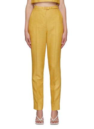 Main View - Click To Enlarge - GABRIELA HEARST - 'Kennard' cashmere-linen suiting pants