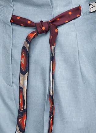  - GABRIELA HEARST - Johnson' silk-wool blend paperbag pants