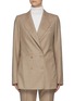 Main View - Click To Enlarge - GABRIELA HEARST - 'Thomas' double breasted twill blazer