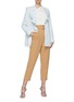 Figure View - Click To Enlarge - ACLER - 'Fairmont' Sculpted Scalloped Lapel Double-breast Blazer
