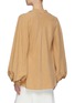 Back View - Click To Enlarge - ACLER - 'Daleside' Strap Collar Detail Drape Neck Blouse